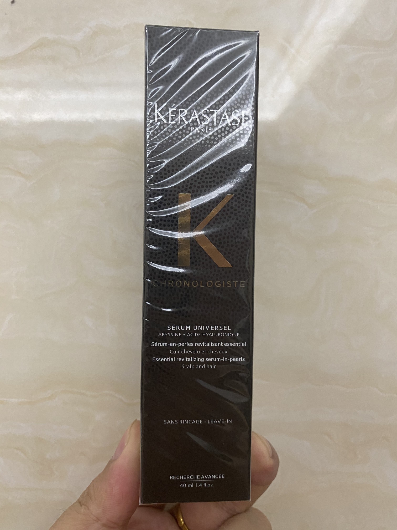 Kérastase Black Obsidian Double Effect Caviar Serum, 40ml!