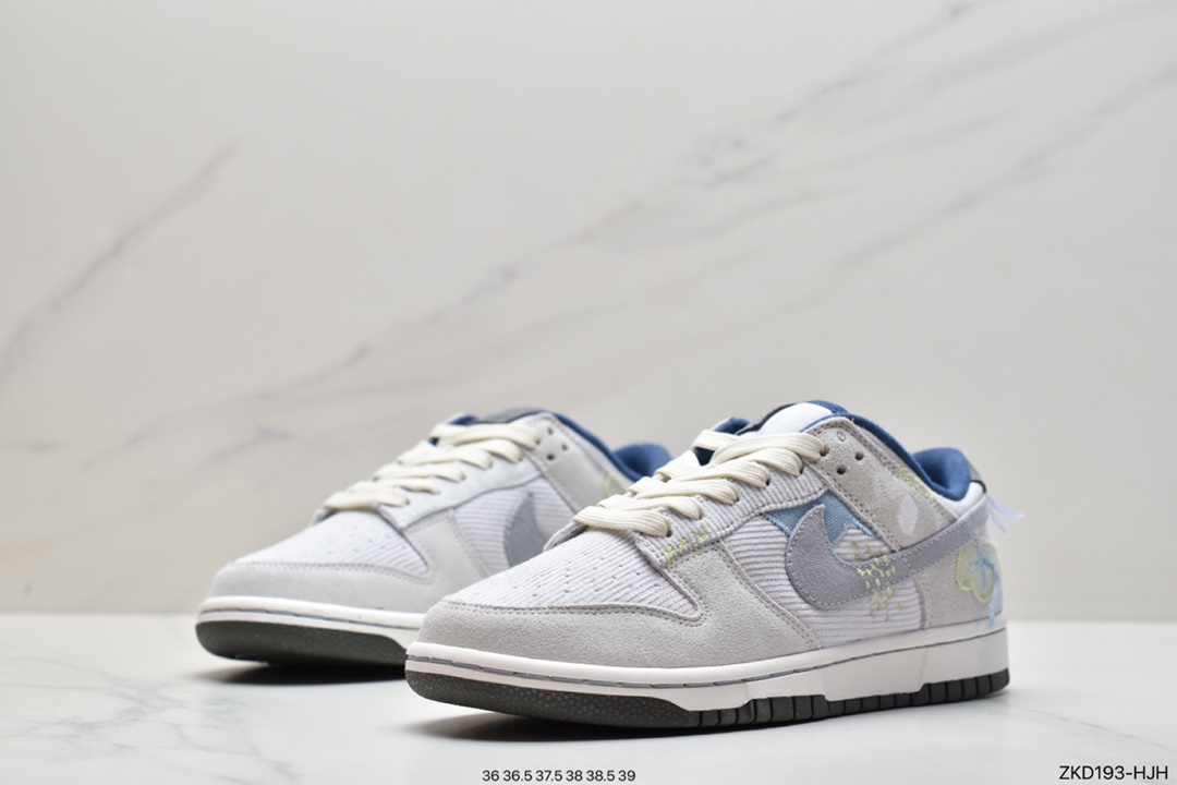270 耐克Nike Dunk Low “Bright Side” 灰蓝灯芯绒DQ5076-001