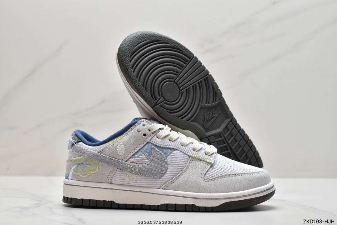 270 耐克Nike Dunk Low “Bright Side” 灰蓝灯芯绒DQ5076-001