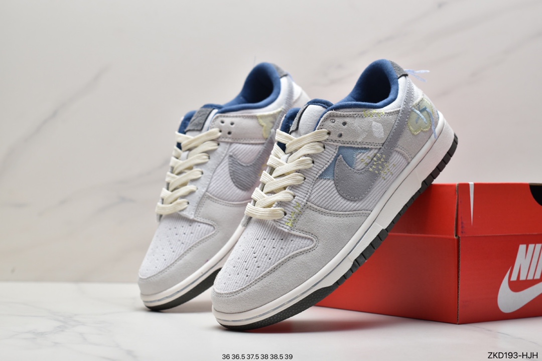 270 耐克Nike Dunk Low “Bright Side” 灰蓝灯芯绒DQ5076-001