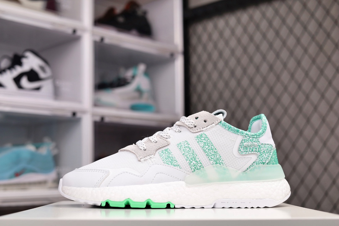 H0 纯原真爆 AD Nite Jogger 2019 Boost GET三叶草 联名夜行者