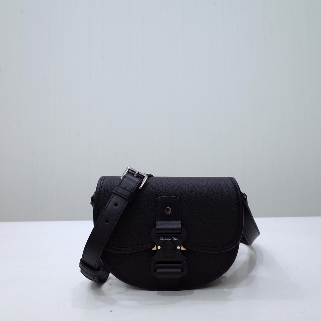 Dior Crossbody & Shoulder Bags Messenger Bags Beige Black Printing Men Cowhide Oblique