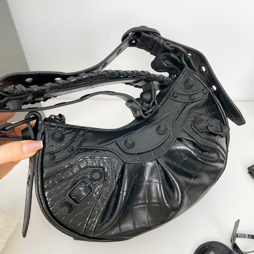 巴黎世家 Balenciaga 高定经典皮革女包手袋 #8680EBD9 4