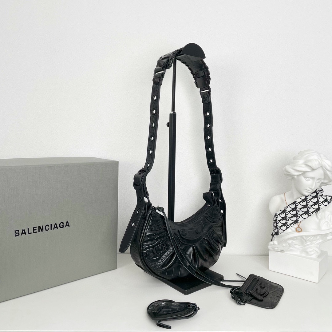 巴黎世家 Balenciaga 高定经典皮革女包手袋 #8680EBD9 3