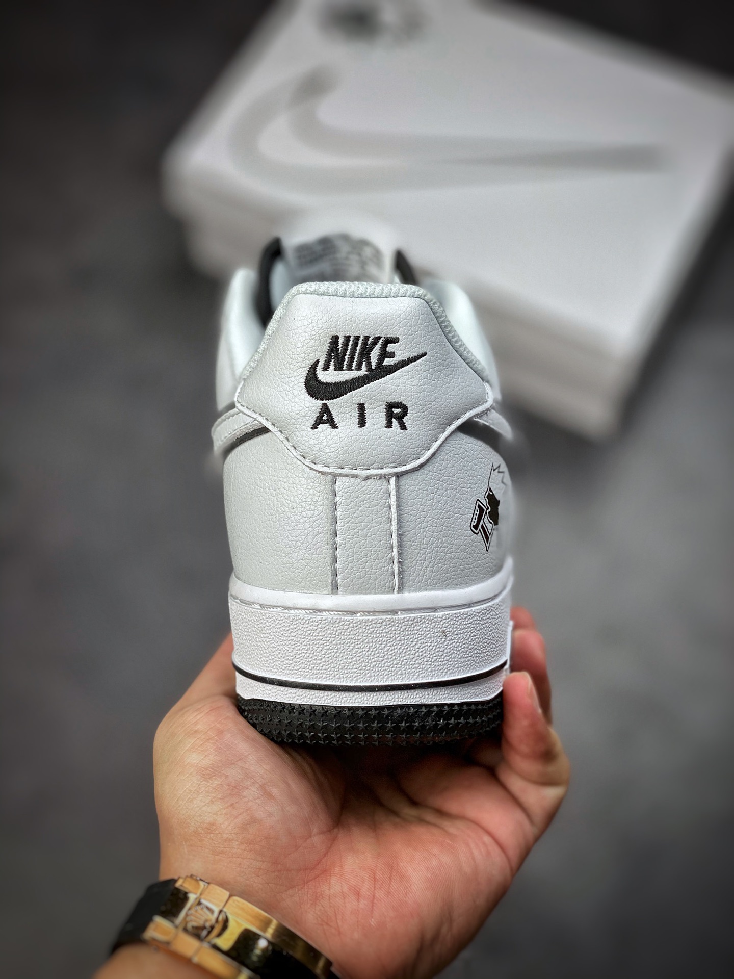 240 Nike Air Force 1 Low 07 喜茶黑白联名 KO8969-756