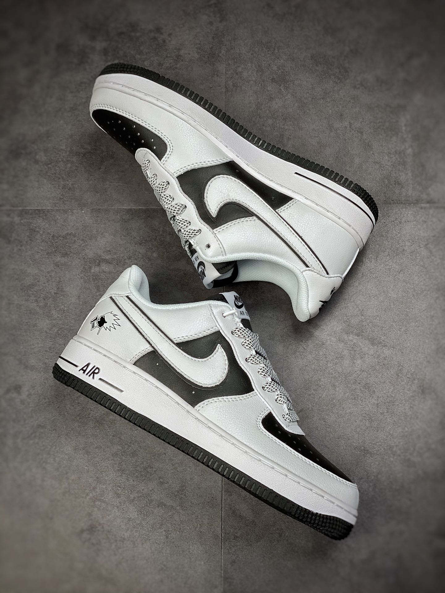 240 Nike Air Force 1 Low 07 喜茶黑白联名 KO8969-756