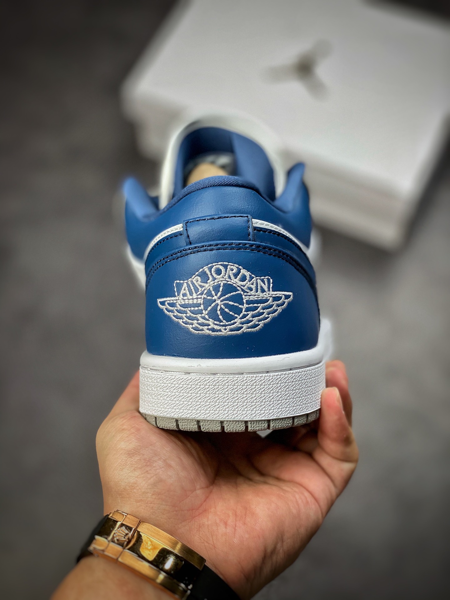 200 Air Jordan 1 Low 白灰蓝 AJ1乔1低帮休闲板鞋 DC0774-042