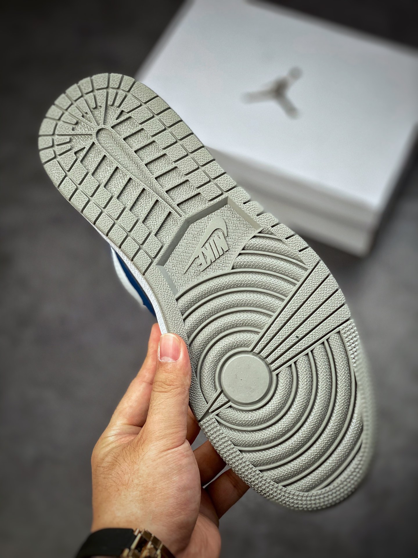 200 Air Jordan 1 Low 白灰蓝 AJ1乔1低帮休闲板鞋 DC0774-042