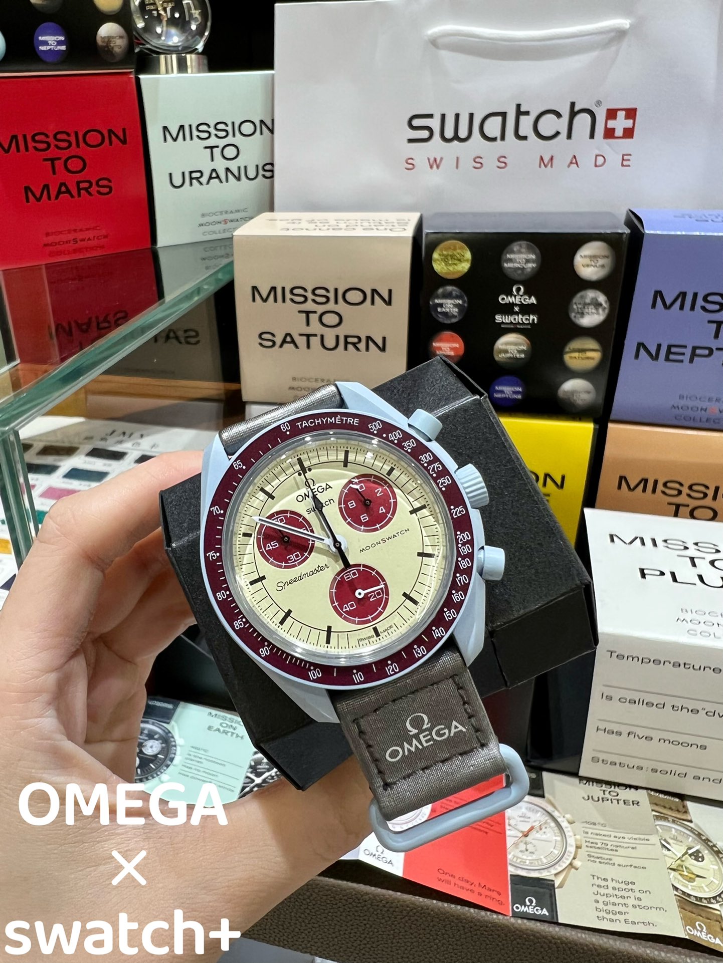 OMEGA x SWATCH 联名腕表 欧米茄与斯沃琪的联名款“天花板版本”装配ETAG10212机芯