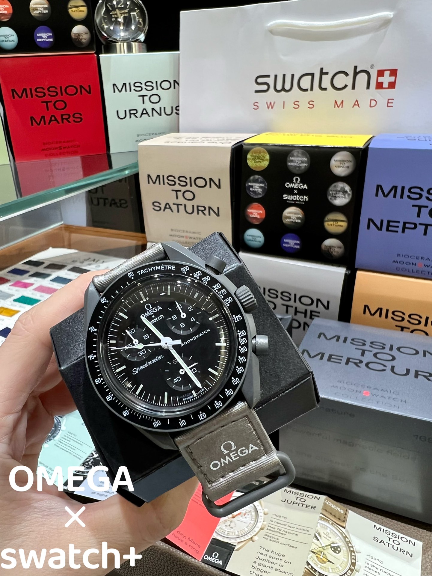 OMEGA x SWATCH 联名腕表 欧米茄与斯沃琪的联名款“天花板版本”装配ETAG10212机芯