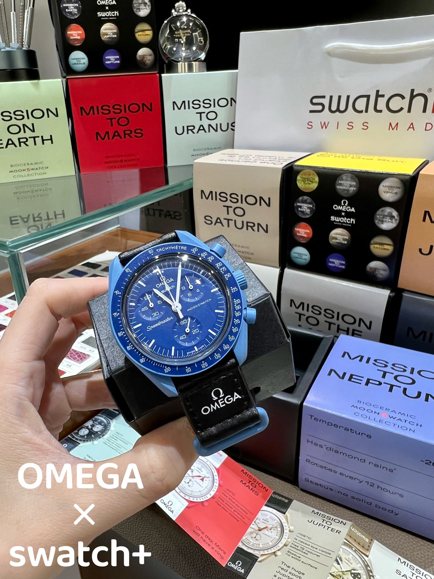 OMEGA x SWATCH 联名腕表 欧米茄与斯沃琪的联名款“天花板版本”装配ETAG10212机芯
