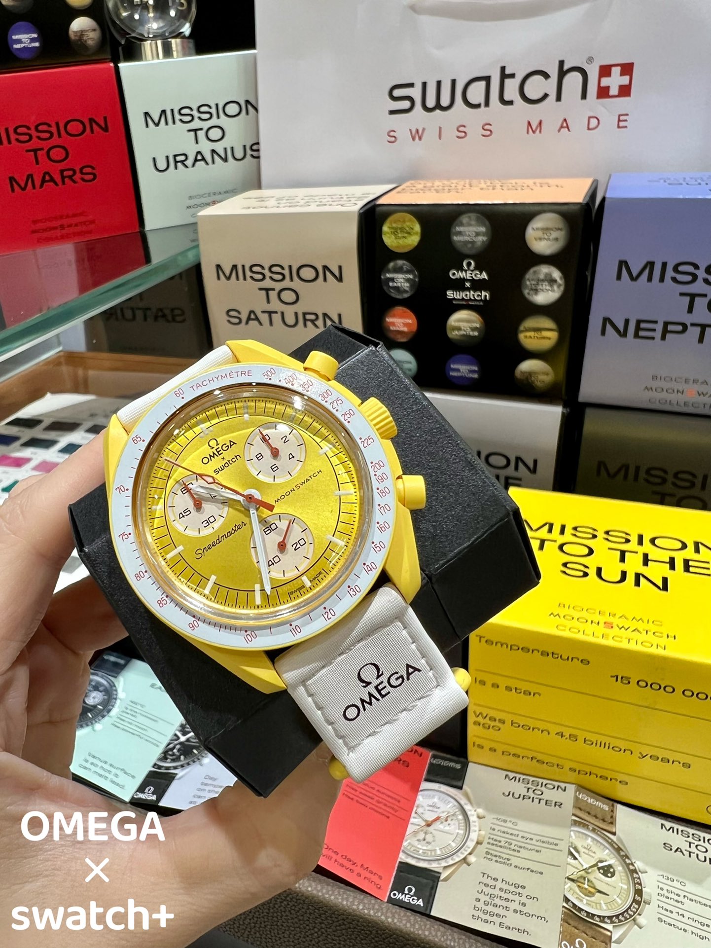 OMEGA x SWATCH 联名腕表 欧米茄与斯沃琪的联名款“天花板版本”装配ETAG10212机芯
