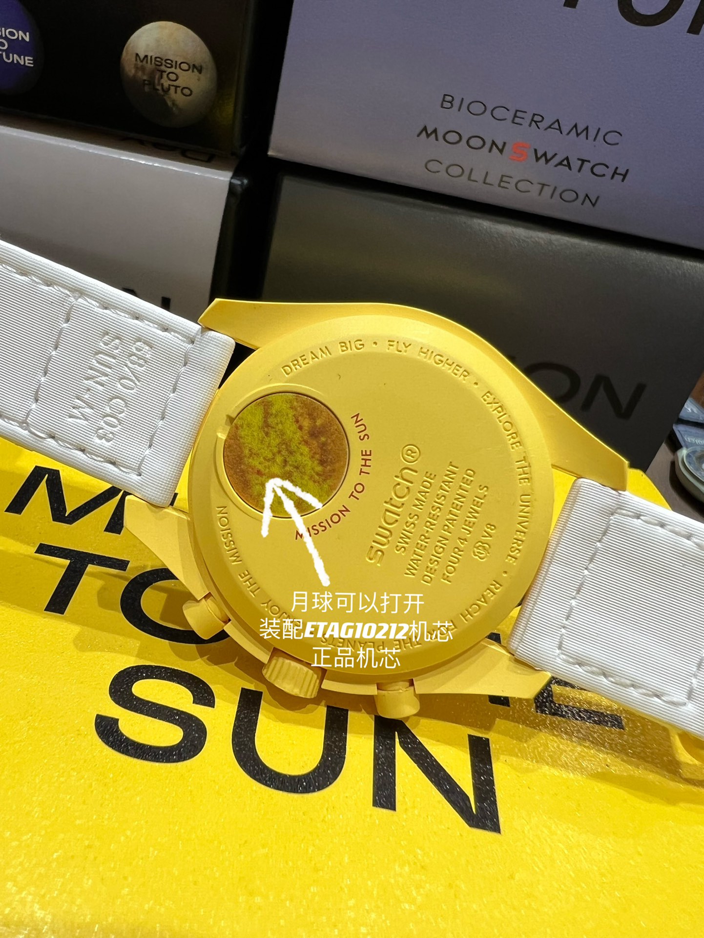 OMEGA x SWATCH 联名腕表 欧米茄与斯沃琪的联名款“天花板版本”装配ETAG10212机芯