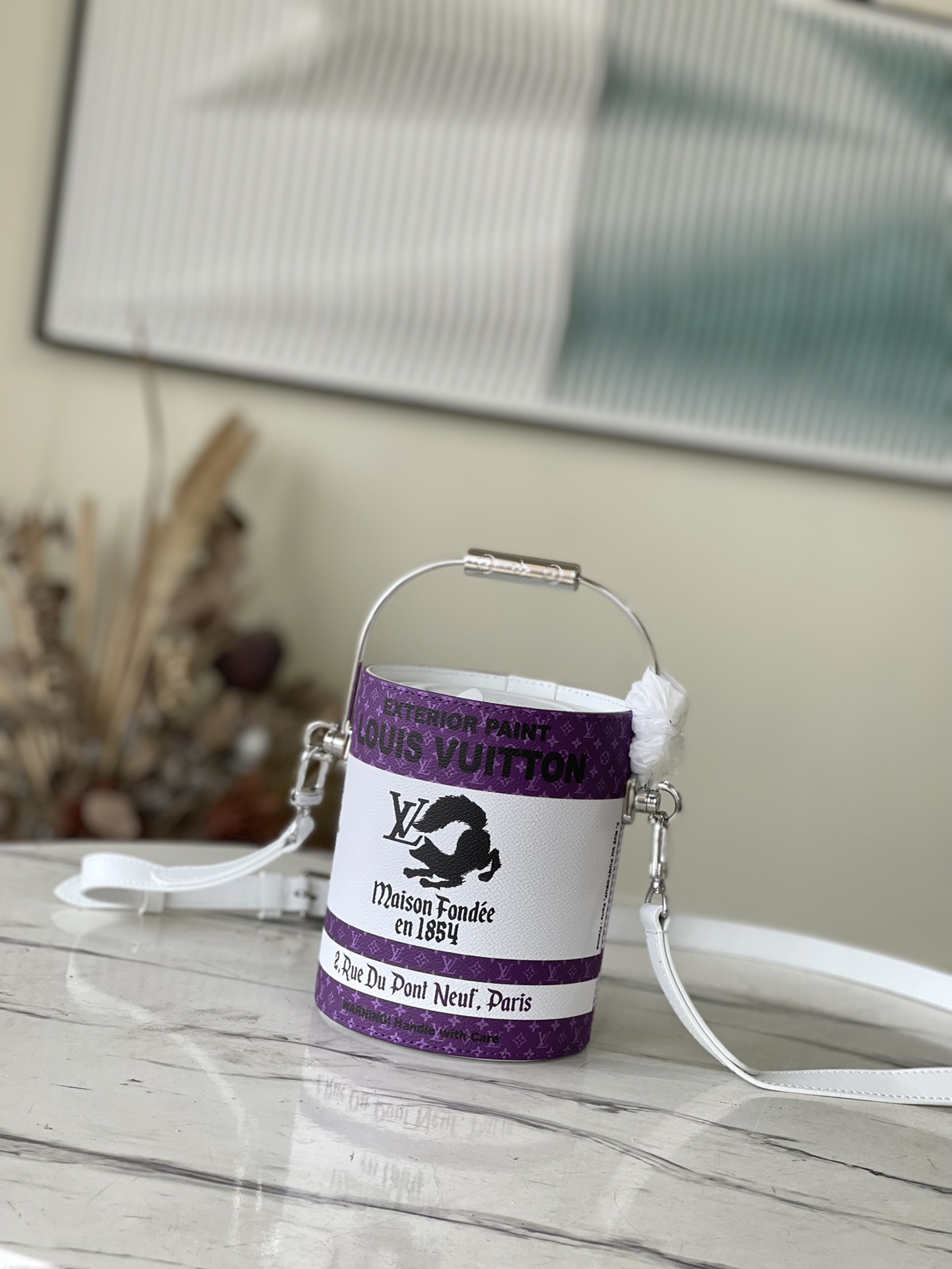 quality M81591 Purple Paint Can bag - Bag
