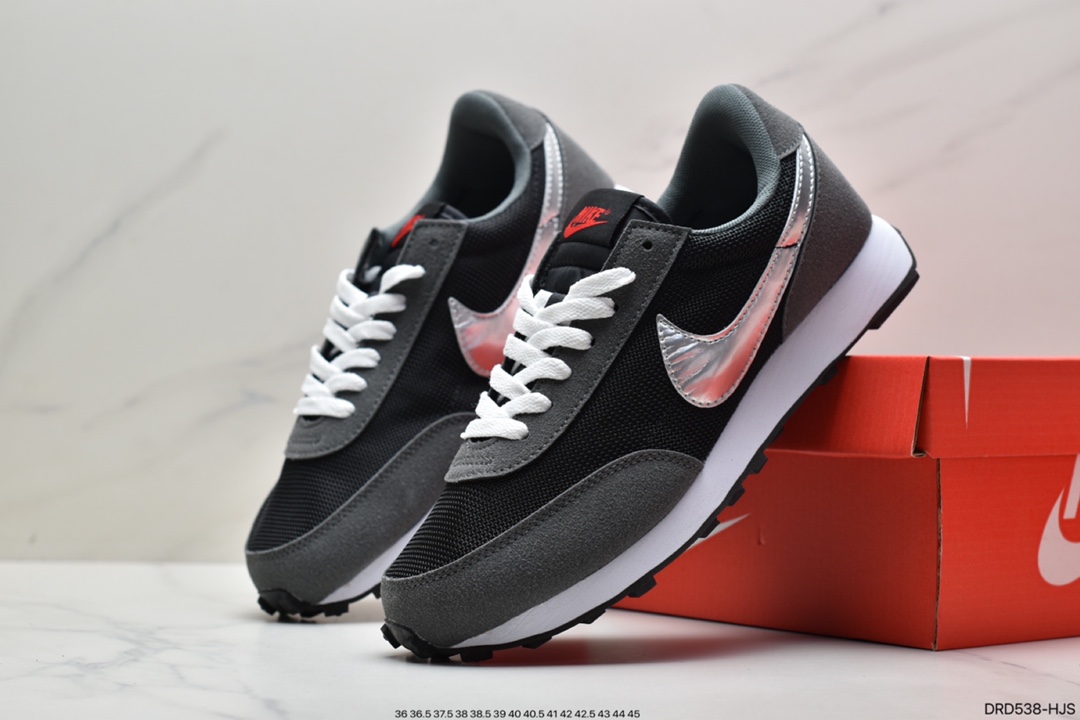 110 真标耐克Nike Wmns Air Daybreak 破晓系列华夫复古休闲运动慢跑鞋  BV7725-100