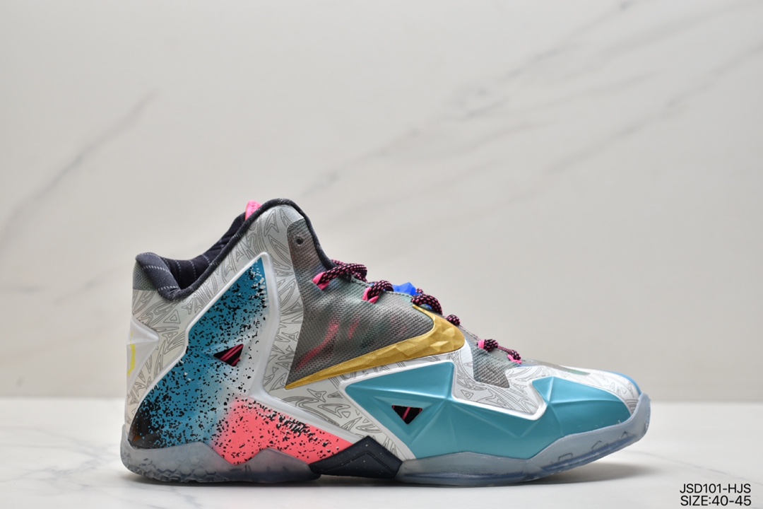 200 耐克 Nike LeBron 11 ＂What The LeBron＂全新的 Nike LeBron 11 “What The LeBron” 650884-400