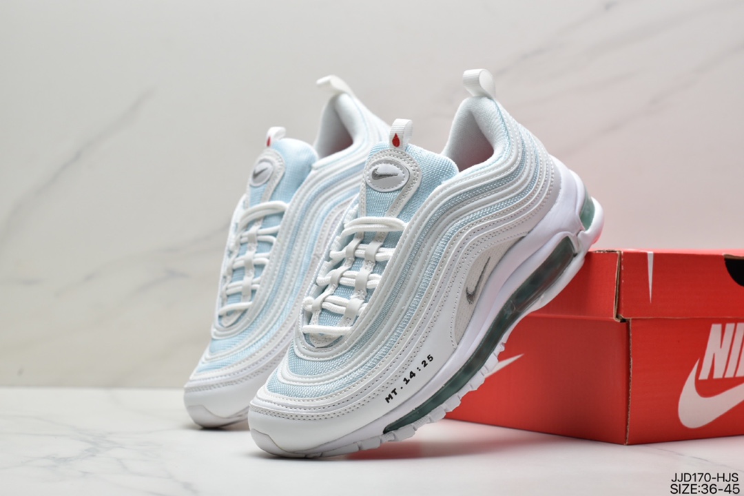 130 耐克NIKE AIR MAX 97子弹 复古全掌气垫跑步鞋