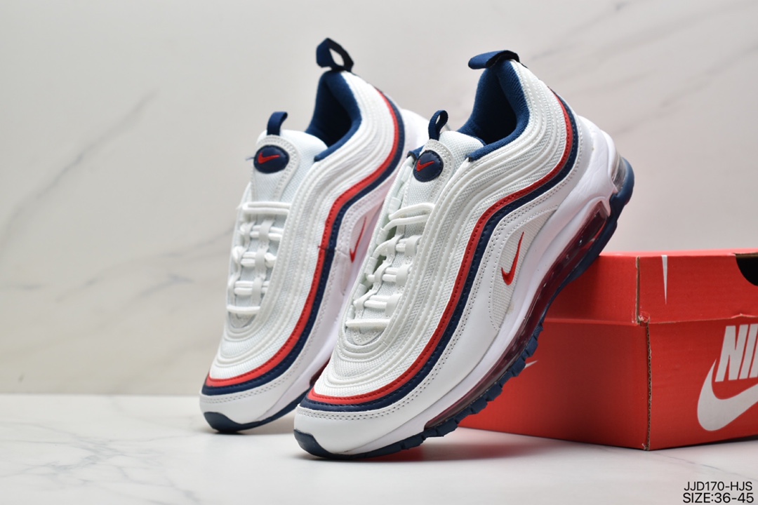 130 耐克NIKE AIR MAX 97子弹 复古全掌气垫跑步鞋