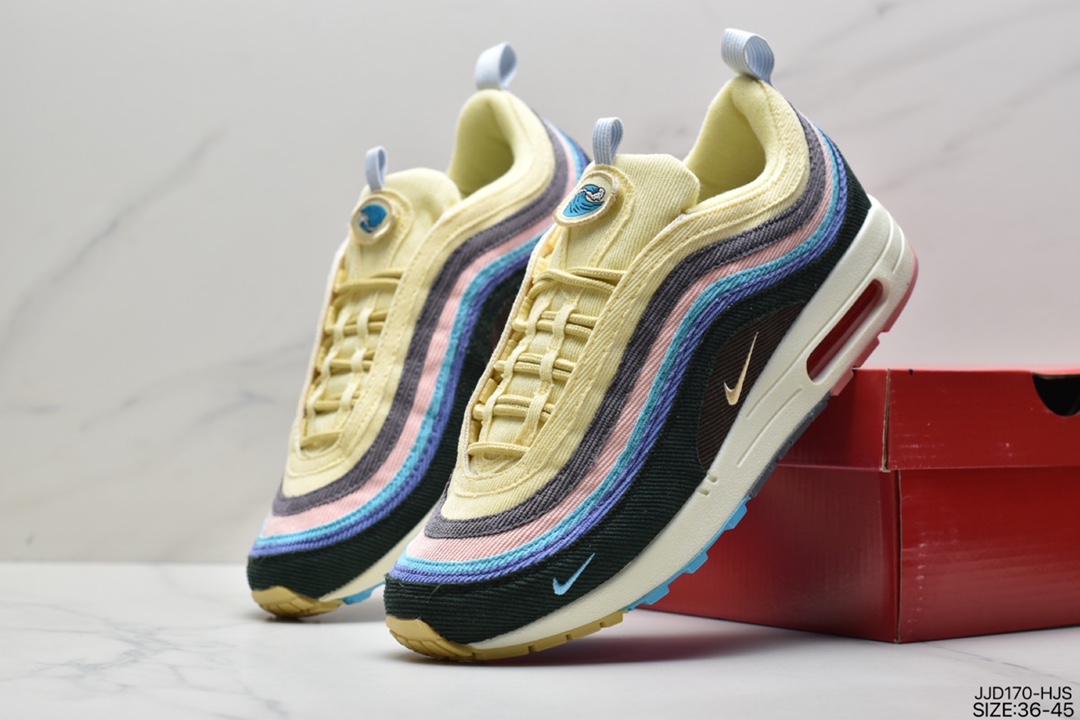 130 耐克NIKE AIR MAX 97子弹 复古全掌气垫跑步鞋