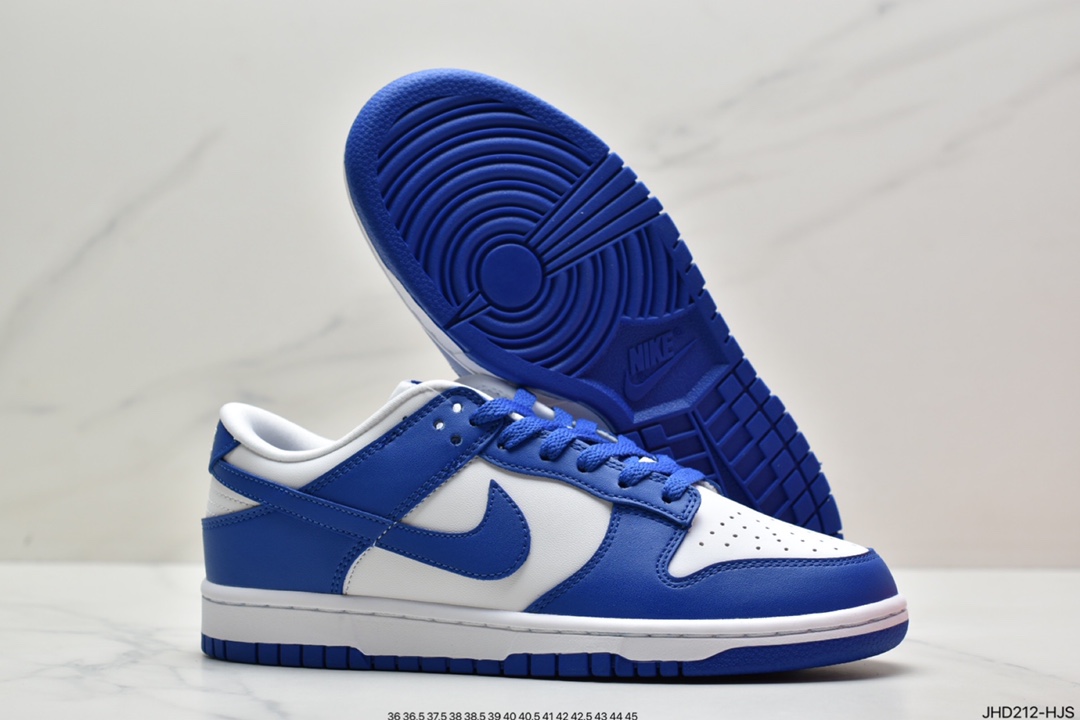 190 耐克Nike SB Dunk Low Pro 复古低帮 头层皮 休闲运动滑板板鞋DD1503-601