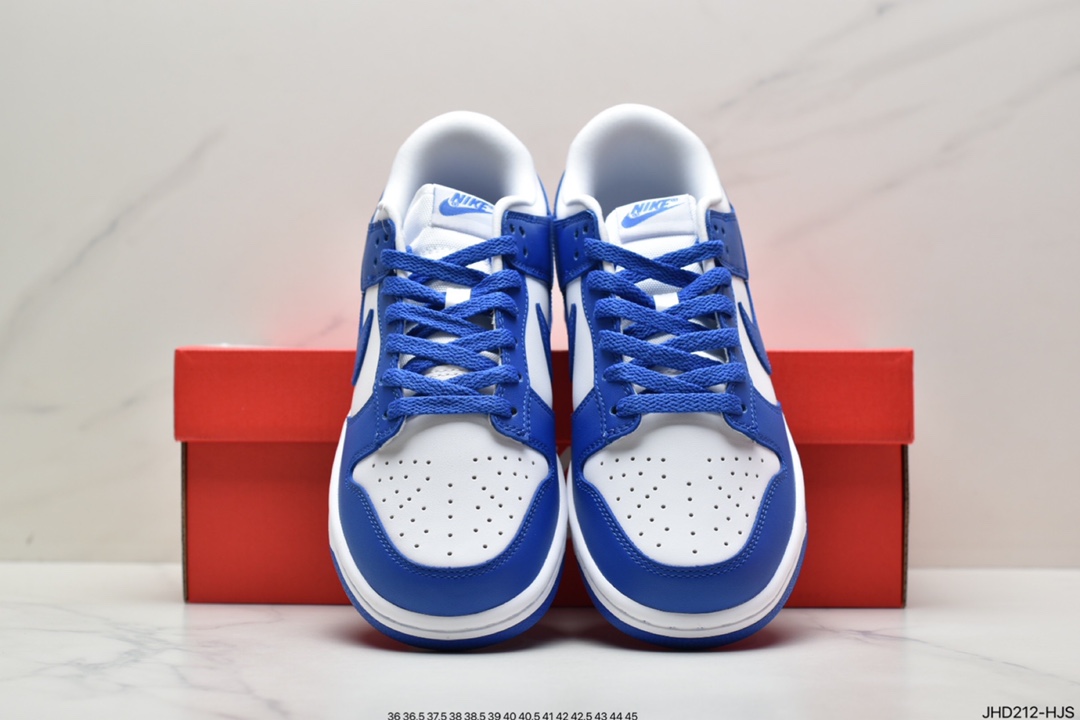 190 耐克Nike SB Dunk Low Pro 复古低帮 头层皮 休闲运动滑板板鞋DD1503-601