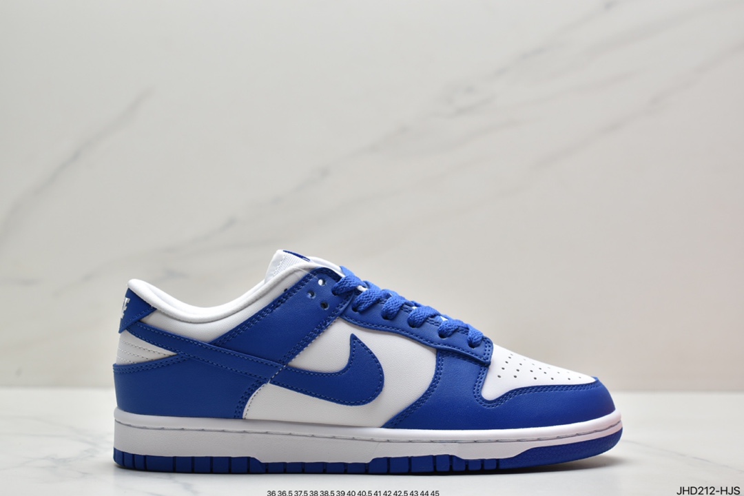 190 耐克Nike SB Dunk Low Pro 复古低帮 头层皮 休闲运动滑板板鞋DD1503-601