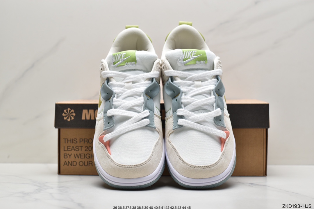 270 耐克 Nike Dunk Low Disrupt 2“Pale lvory” 奶油白粉DH4402-100