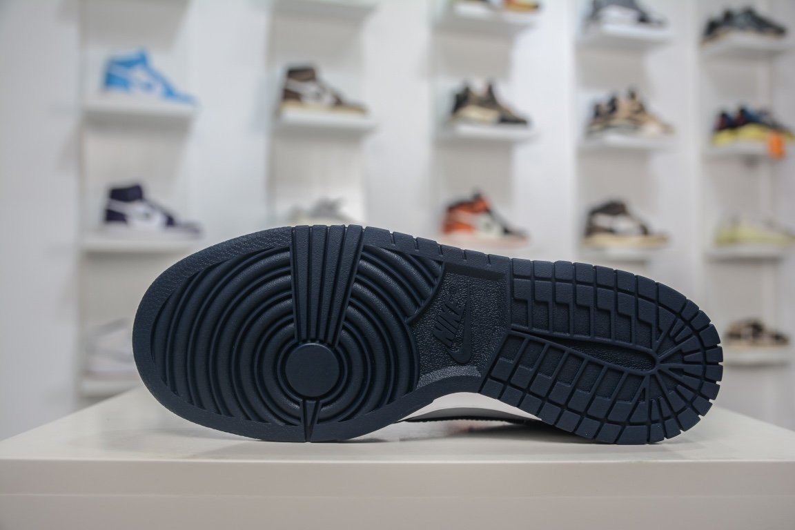 
纯原 Nike Dunk Low Retro 乔治城灰蓝 低帮运动休闲滑板板鞋 原厂皮料 全新购入新冲