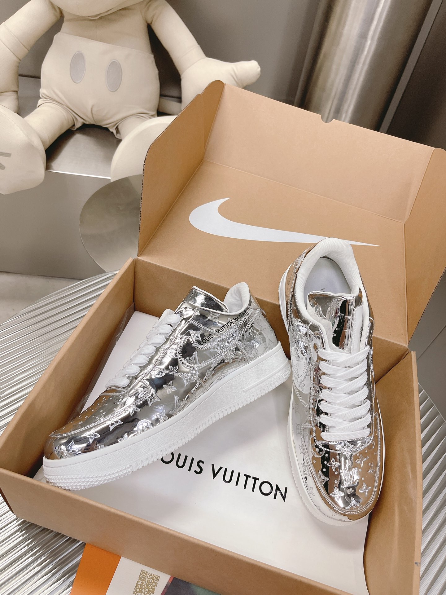 couple models Lv co-branded Nike Nike Air Jordan1 Low AJ1 Jordan generación de low-top clásico retro