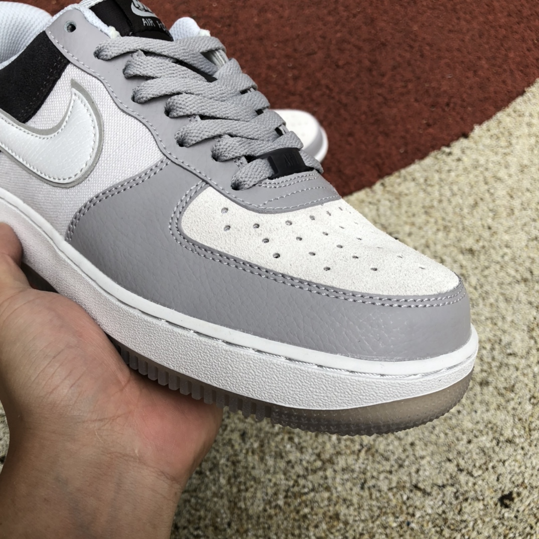 280  Nike Air Force 1 Low 07 AF1 白灰黑休闲板鞋 ao2425-001