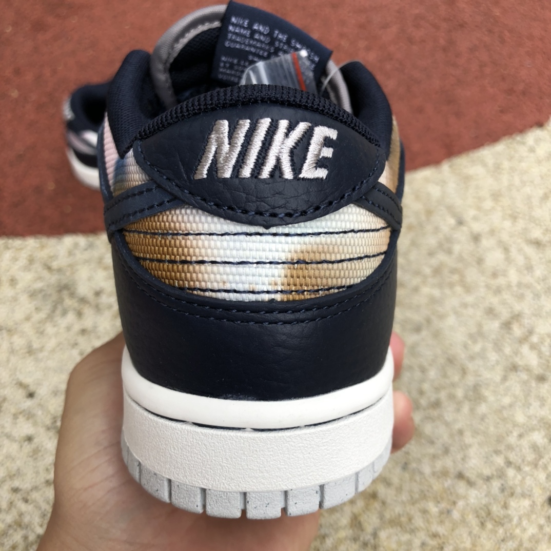 430  Nike Dunk Low RETRO海军蓝 扎染 涂鸦 低帮休闲滑板鞋DM0108-400