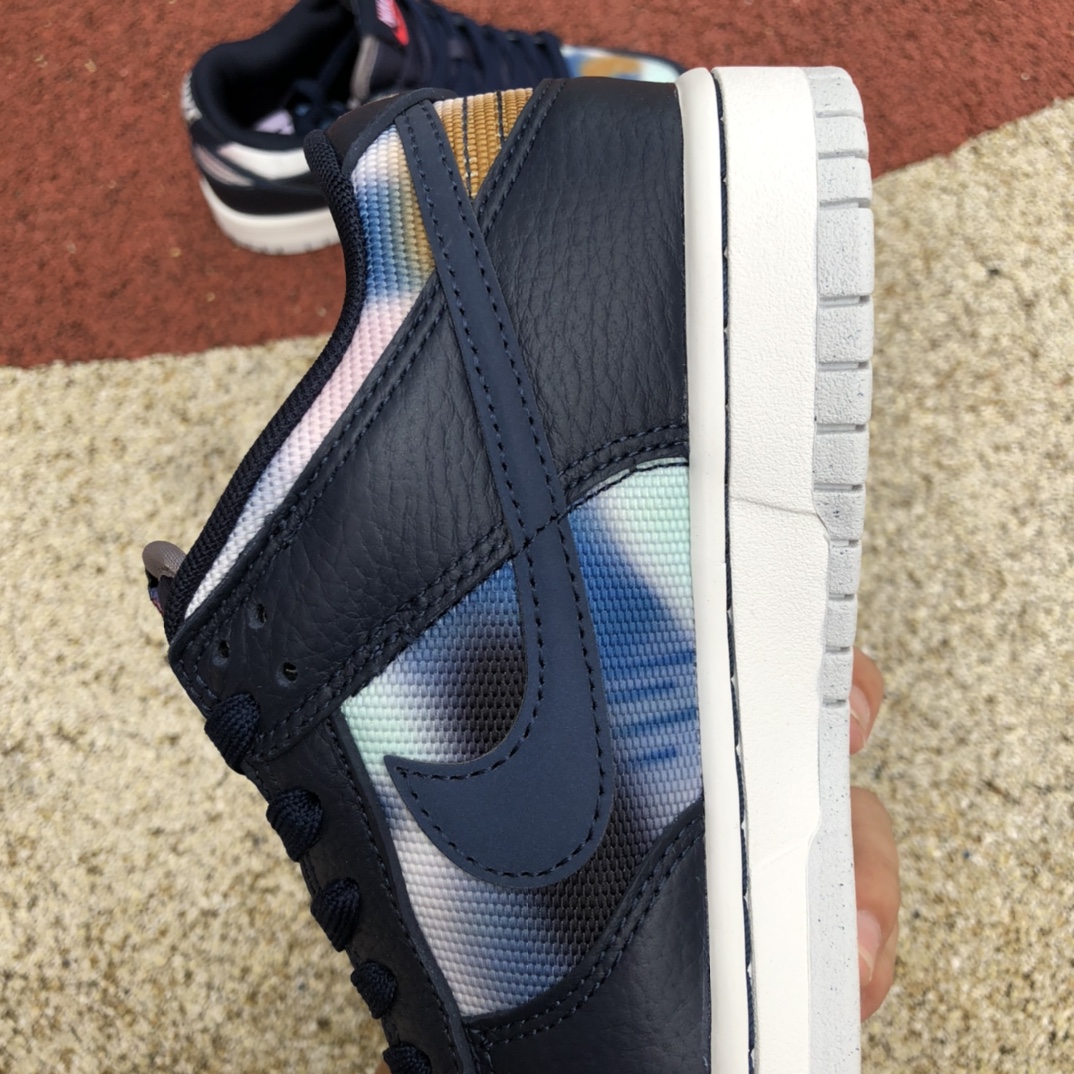 430  Nike Dunk Low RETRO海军蓝 扎染 涂鸦 低帮休闲滑板鞋DM0108-400