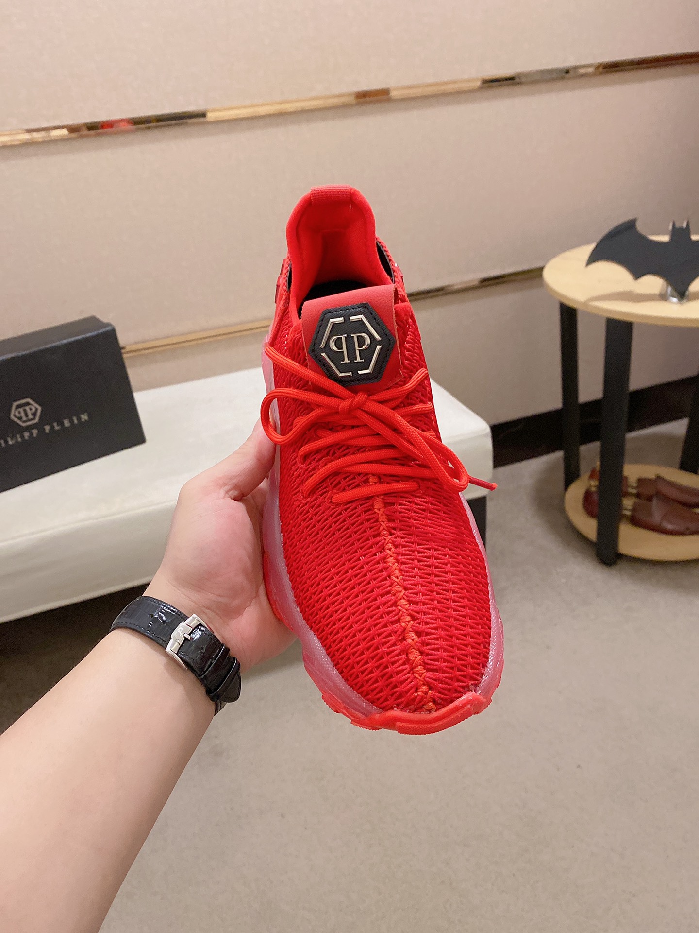 Precio de fábrica: 290PHILIPP PLEIN marca de la marea alemana, boutique única original, entrenadores