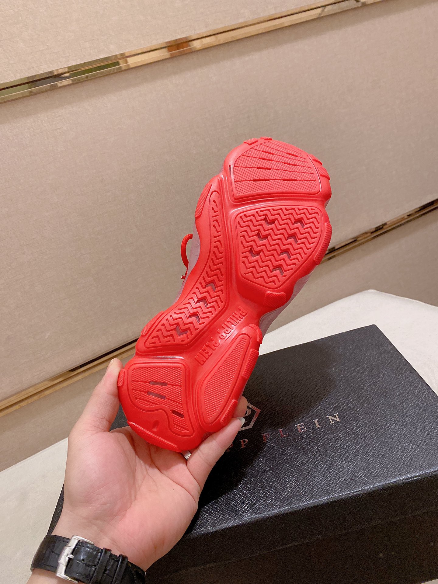 Precio de fábrica: 290PHILIPP PLEIN marca de la marea alemana, boutique única original, entrenadores