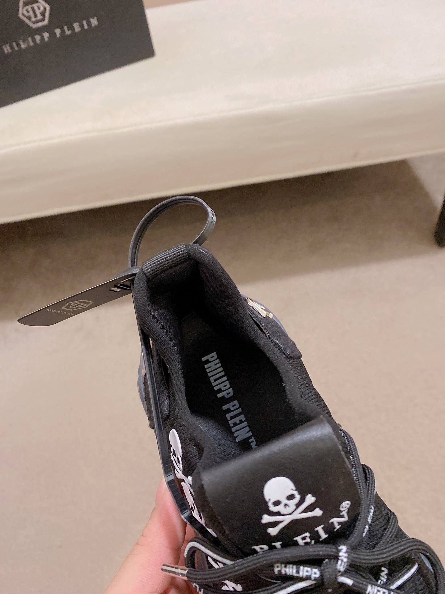 Precio de fábrica: 310PHILIPP PLEIN marca marea alemana, boutique única original, entrenadores casua
