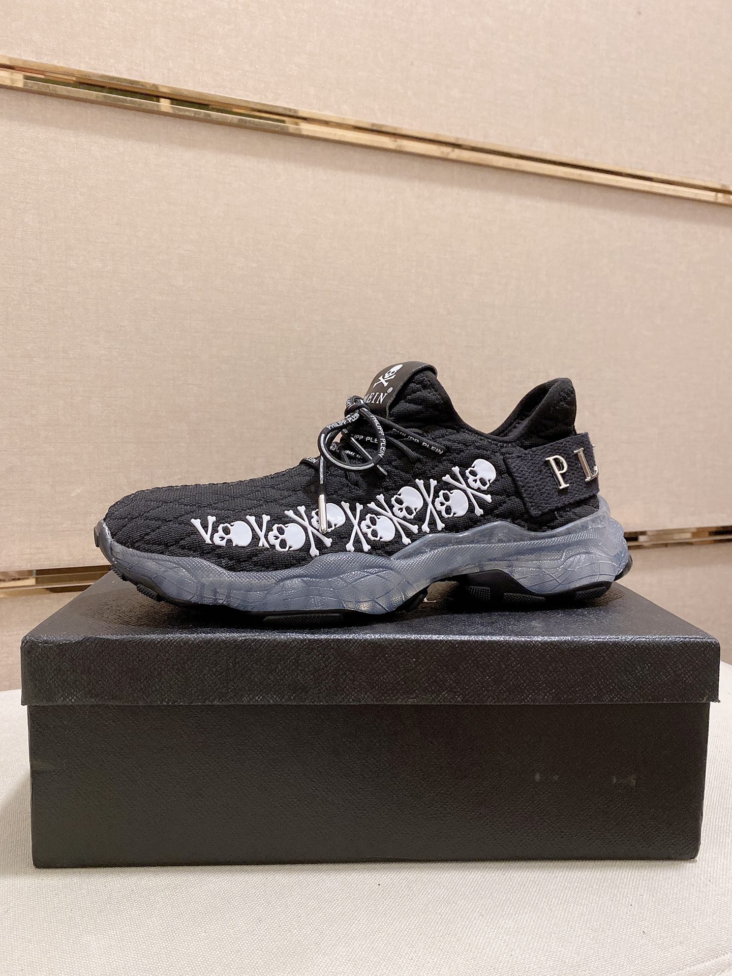 Precio de fábrica: 310PHILIPP PLEIN marca marea alemana, boutique única original, entrenadores casua