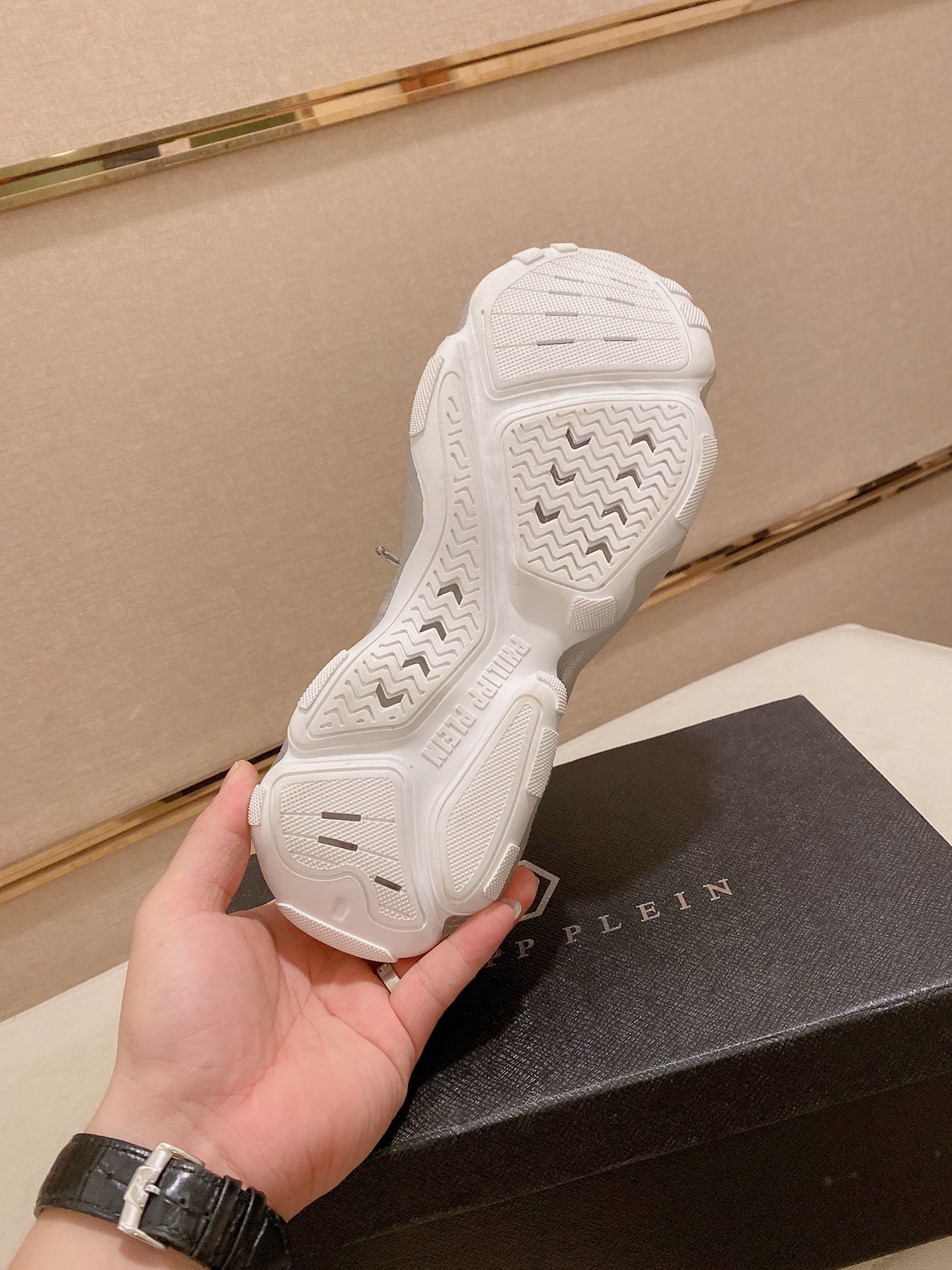 Precio de fábrica: 310PHILIPP PLEIN marca marea alemana, boutique única original, entrenadores casua