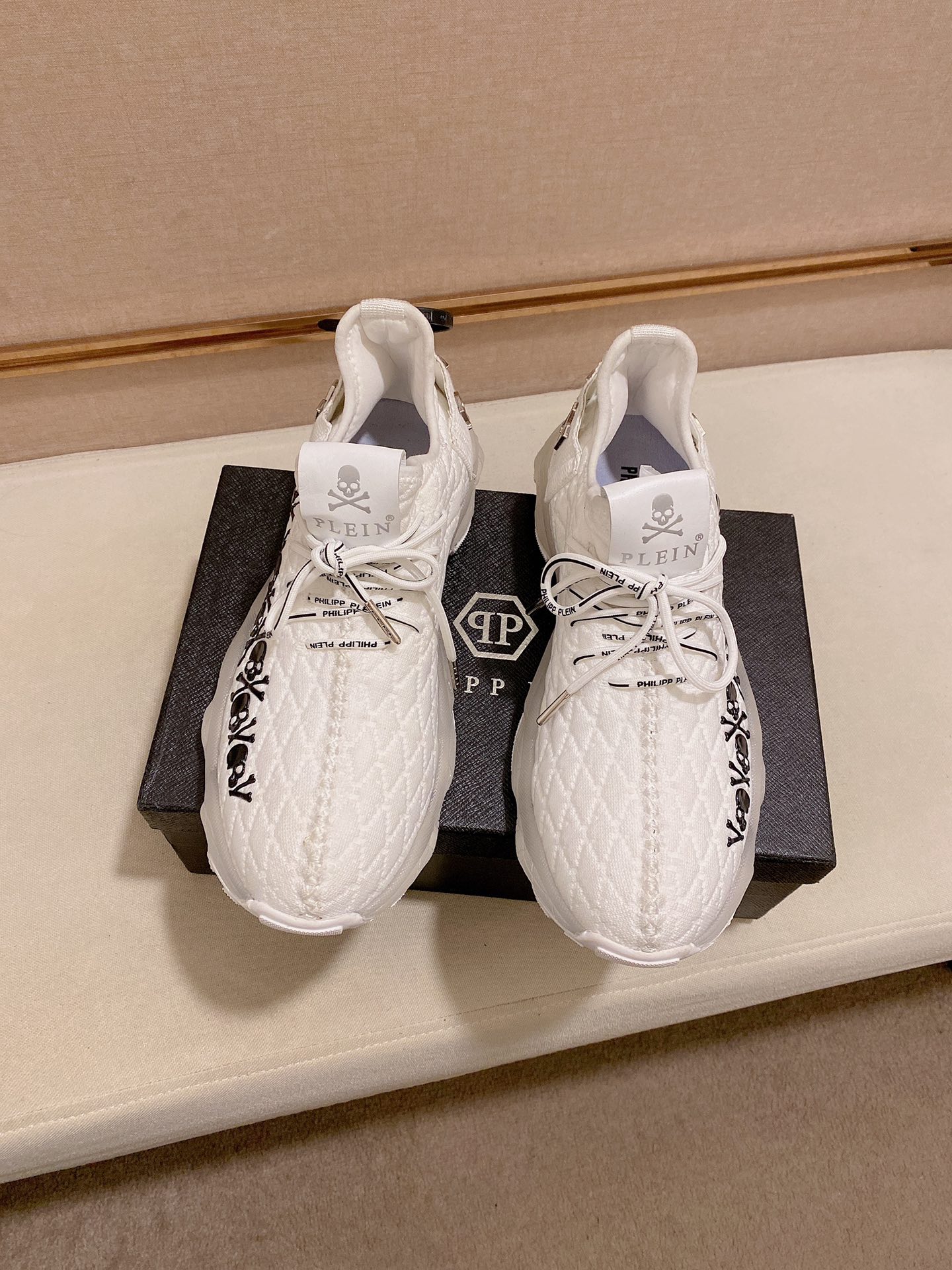 Precio de fábrica: 310PHILIPP PLEIN marca marea alemana, boutique única original, entrenadores casua