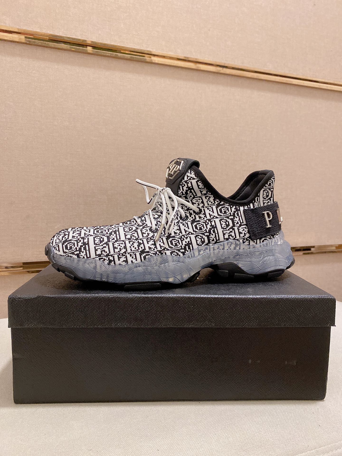 Precio de fábrica: 310PHILIPP PLEIN marca marea alemana, boutique única original, entrenadores casua