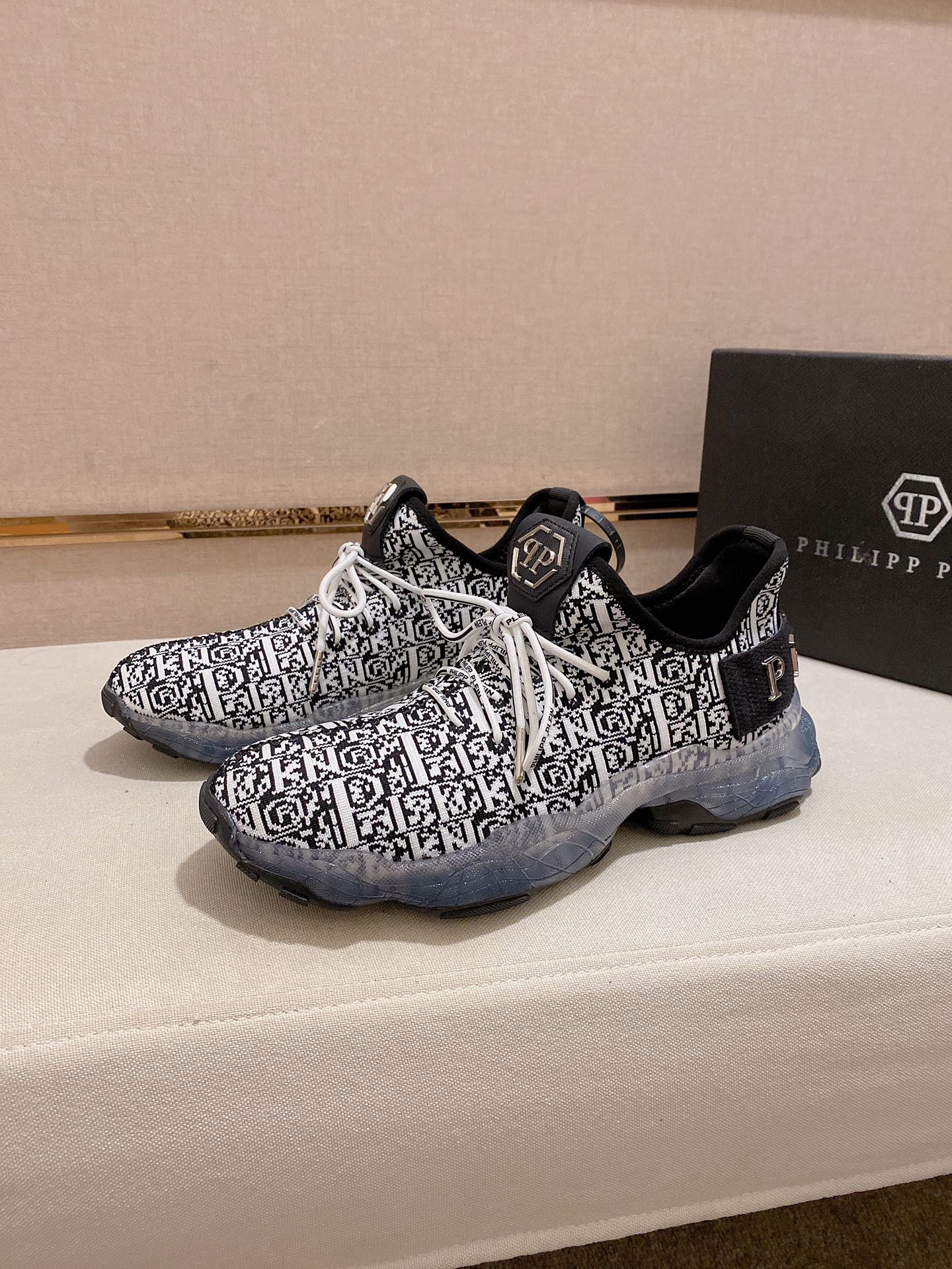 Precio de fábrica: 310PHILIPP PLEIN marca marea alemana, boutique única original, entrenadores casua