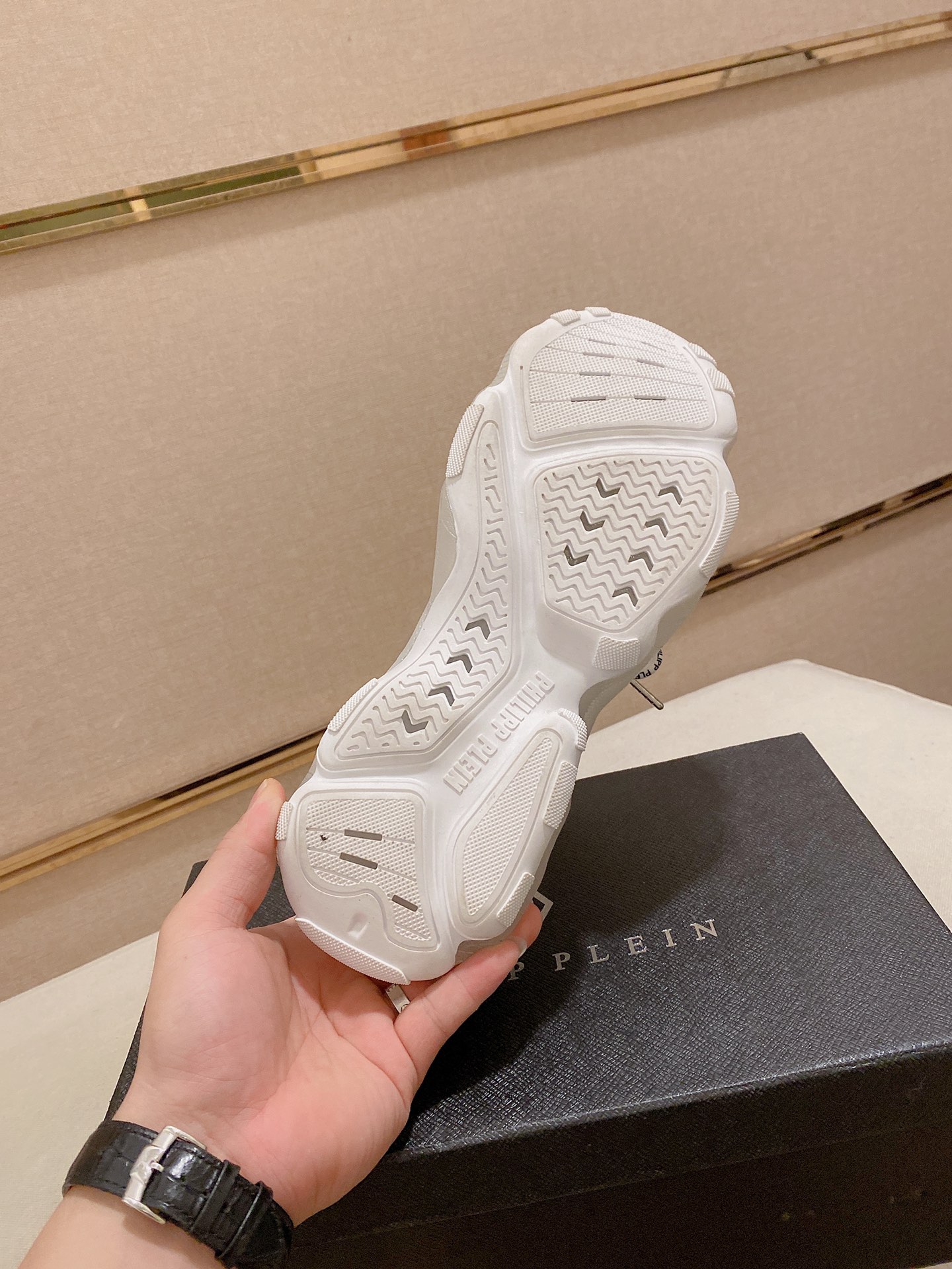 Precio de fábrica: 310PHILIPP PLEIN marca marea alemana, boutique única original, entrenadores casua