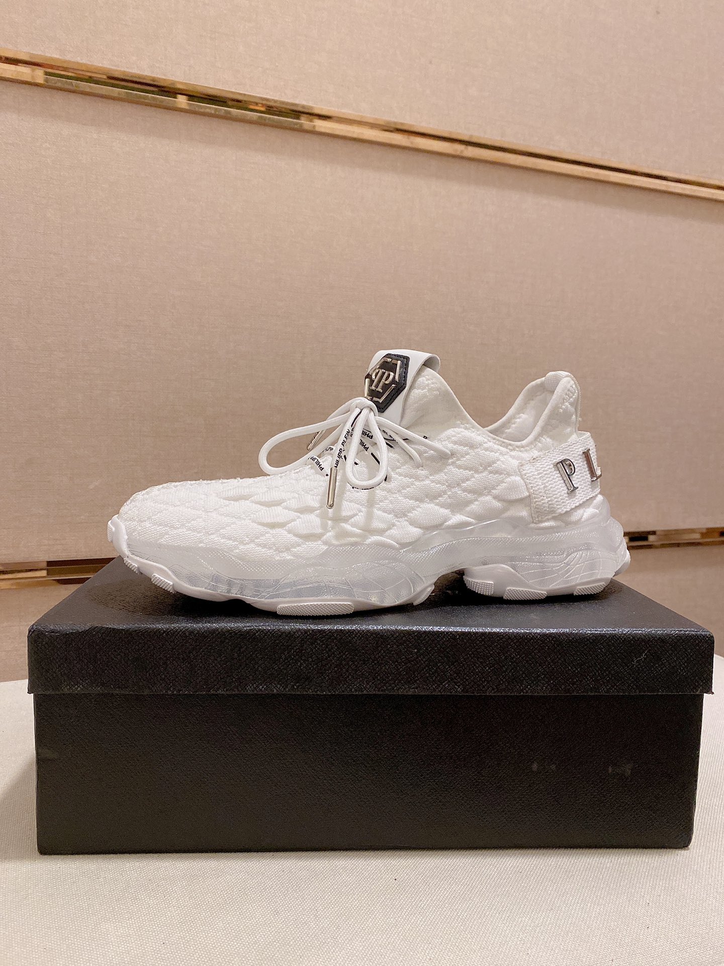 Precio de fábrica: 310PHILIPP PLEIN marca marea alemana, boutique única original, entrenadores casua