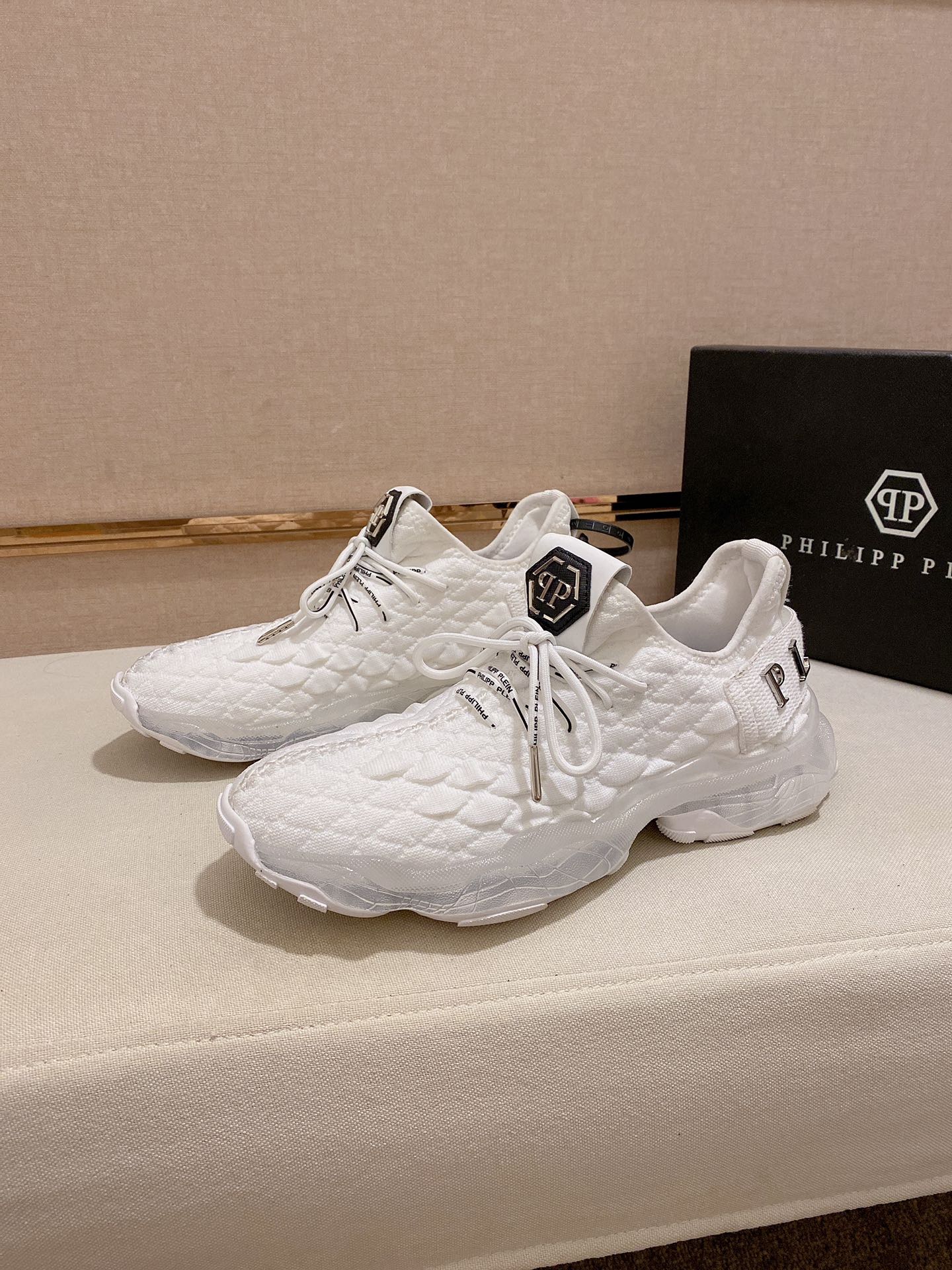 Precio de fábrica: 310PHILIPP PLEIN marca marea alemana, boutique única original, entrenadores casua