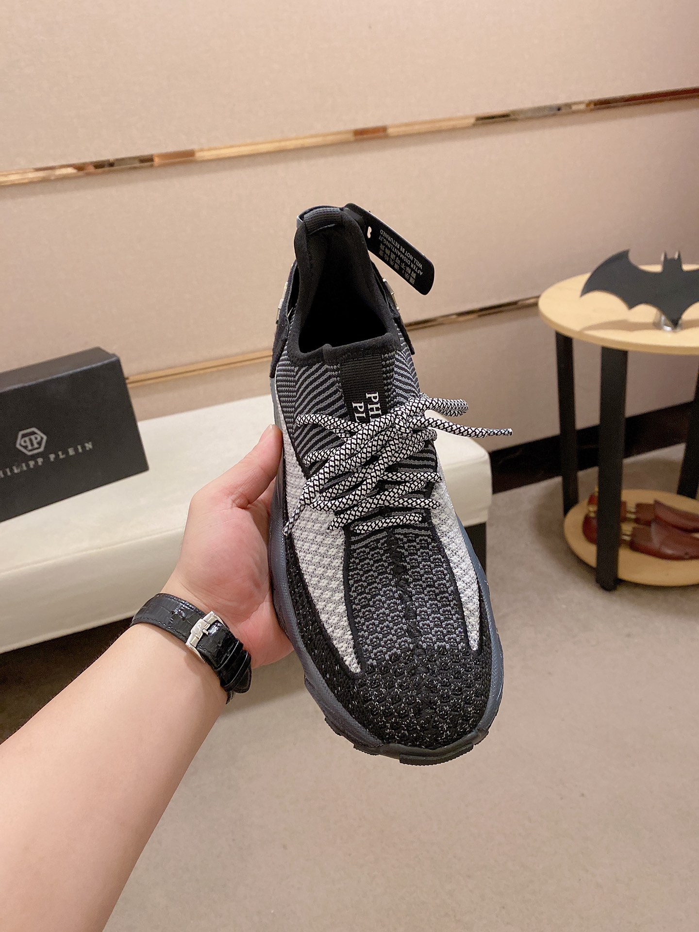 Precio de fábrica: 310PHILIPP PLEIN marca marea alemana, boutique única original, entrenadores casua