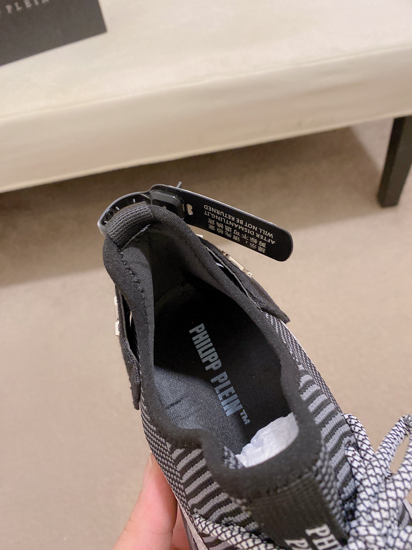 Precio de fábrica: 310PHILIPP PLEIN marca marea alemana, boutique única original, entrenadores casua