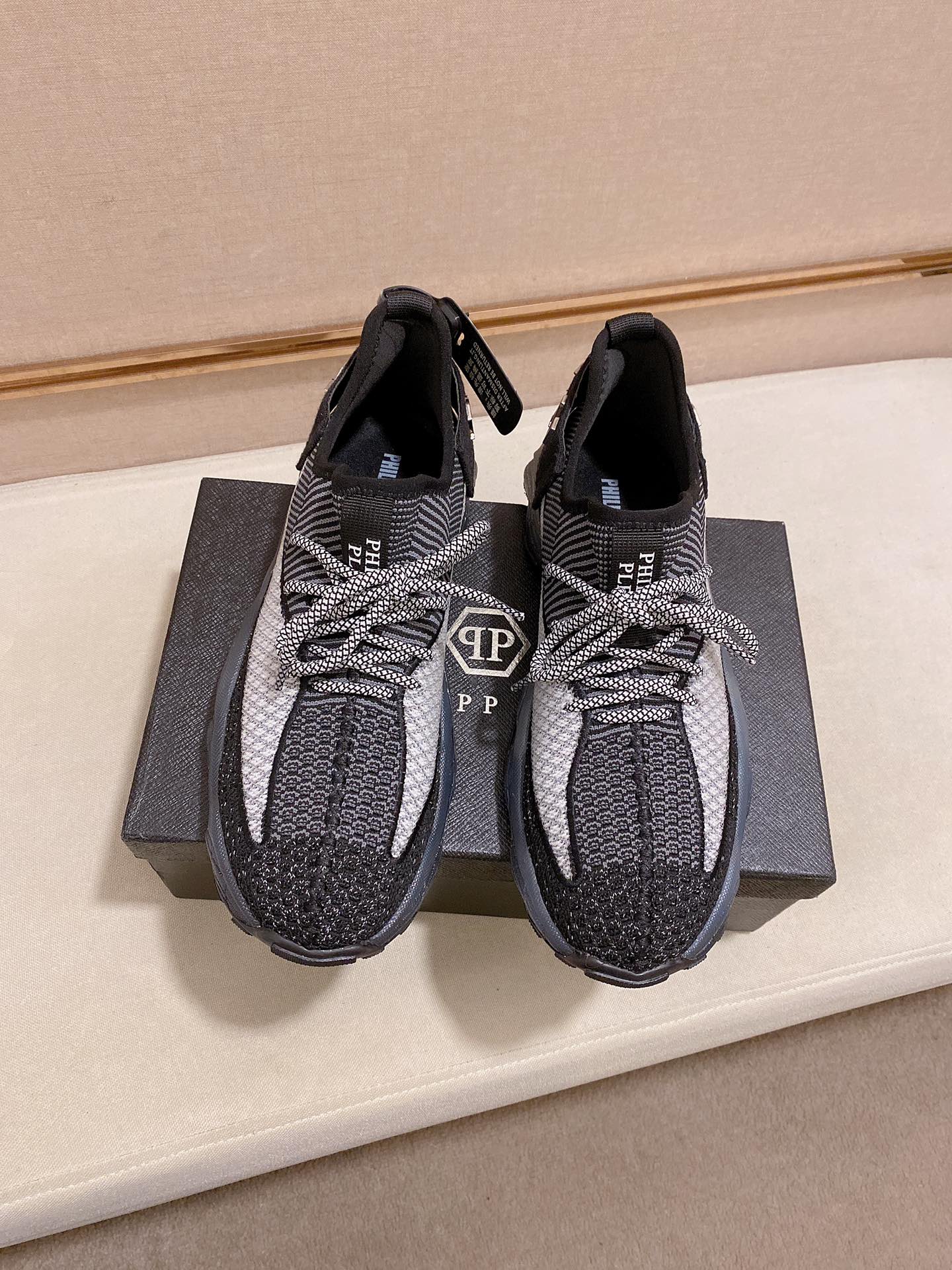 Precio de fábrica: 310PHILIPP PLEIN marca marea alemana, boutique única original, entrenadores casua