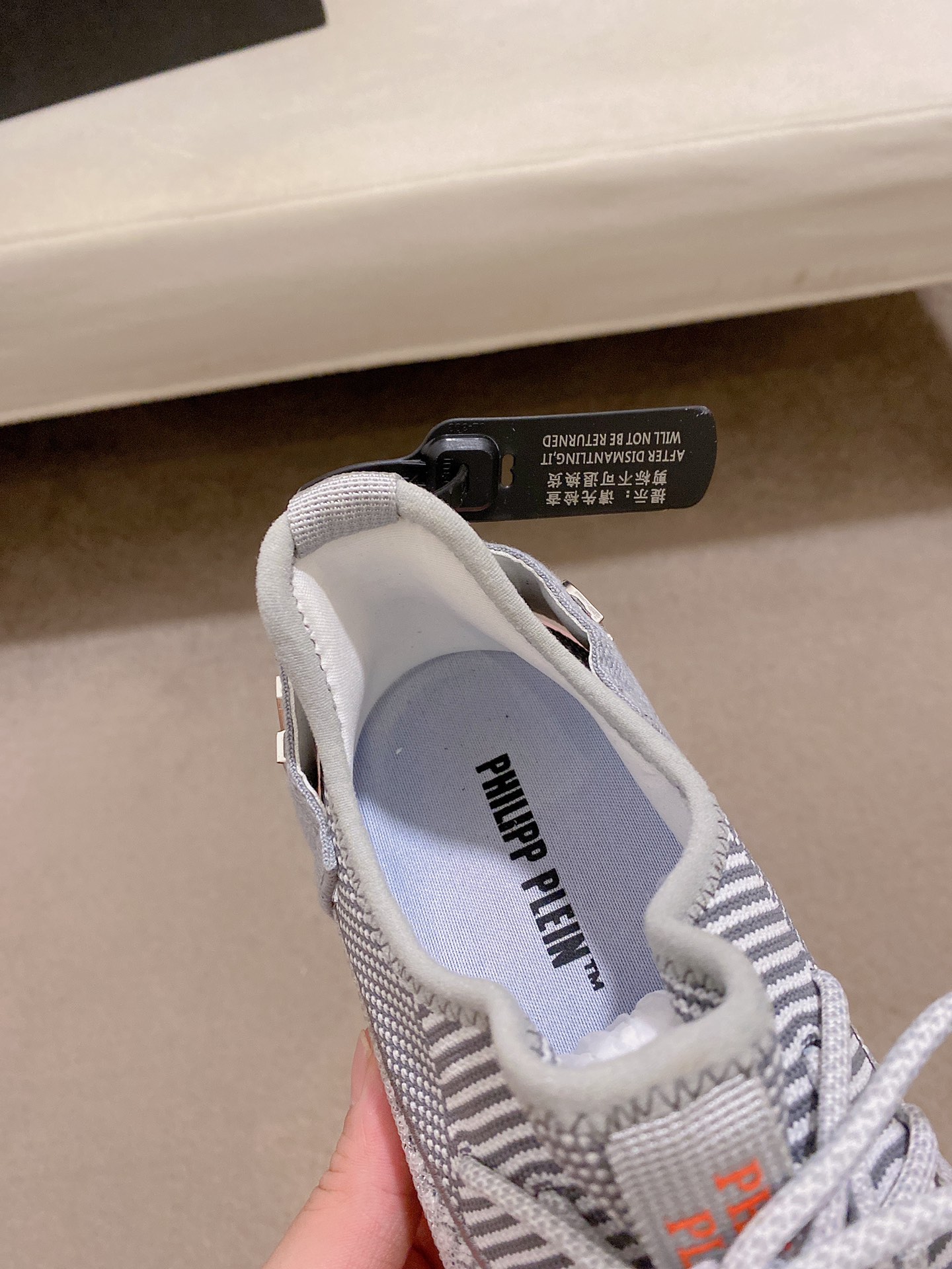 Precio de fábrica: 310PHILIPP PLEIN marca marea alemana, boutique única original, entrenadores casua