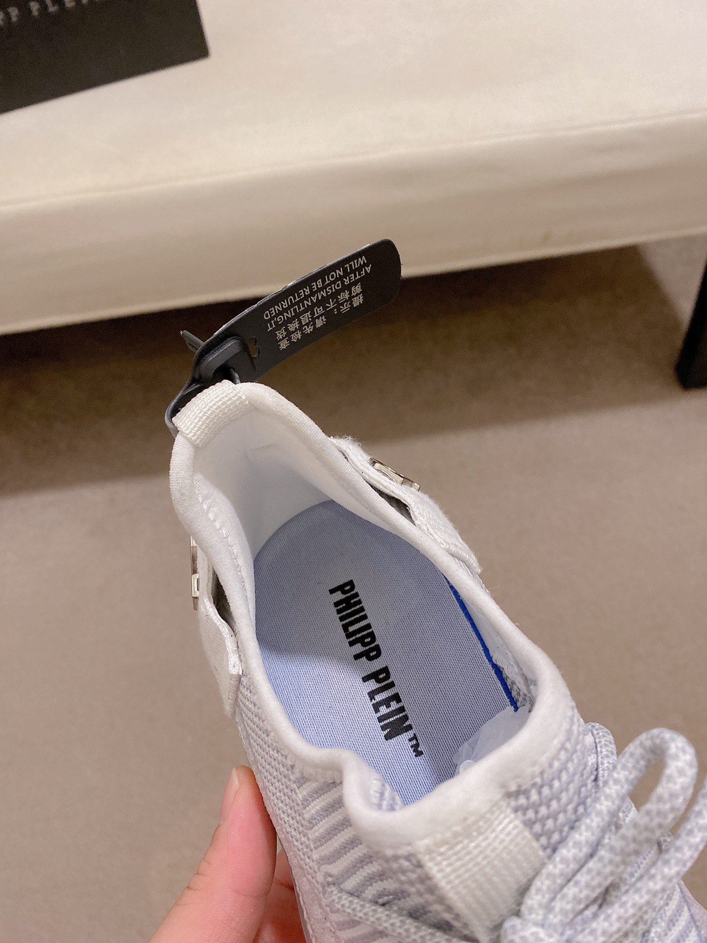Precio de fábrica: 310PHILIPP PLEIN marca marea alemana, boutique única original, entrenadores casua