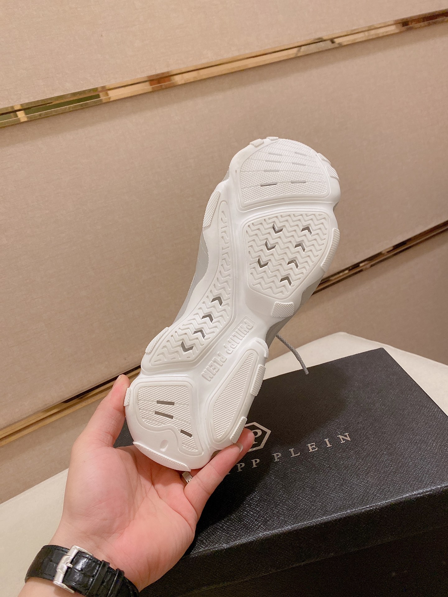 Precio de fábrica: 310PHILIPP PLEIN marca marea alemana, boutique única original, entrenadores casua