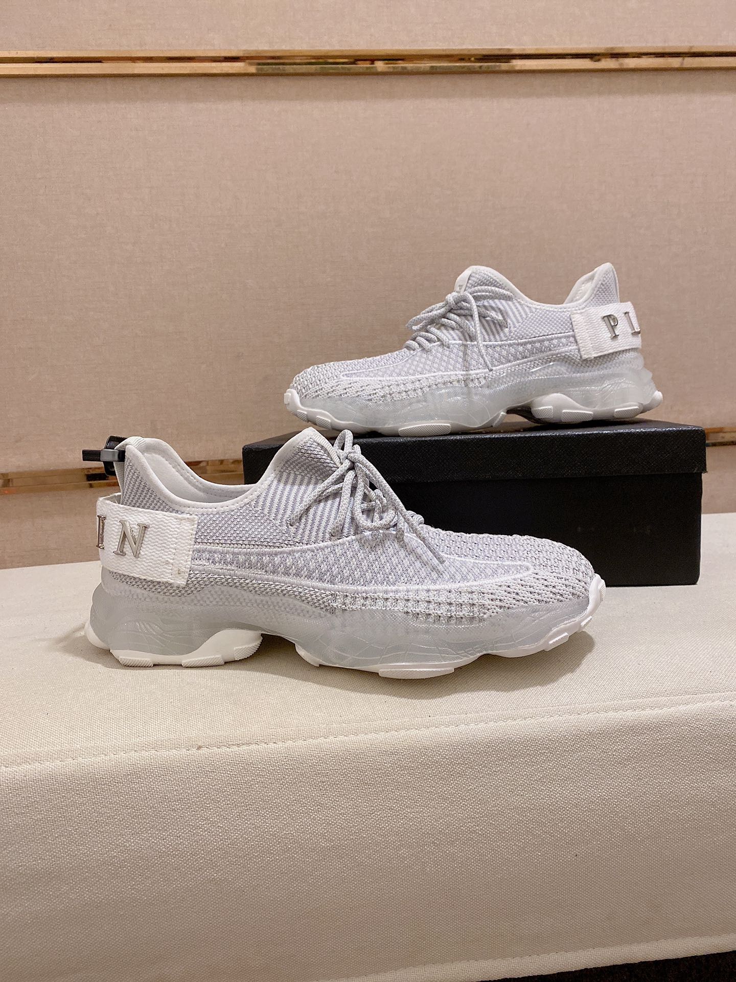 Precio de fábrica: 310PHILIPP PLEIN marca marea alemana, boutique única original, entrenadores casua
